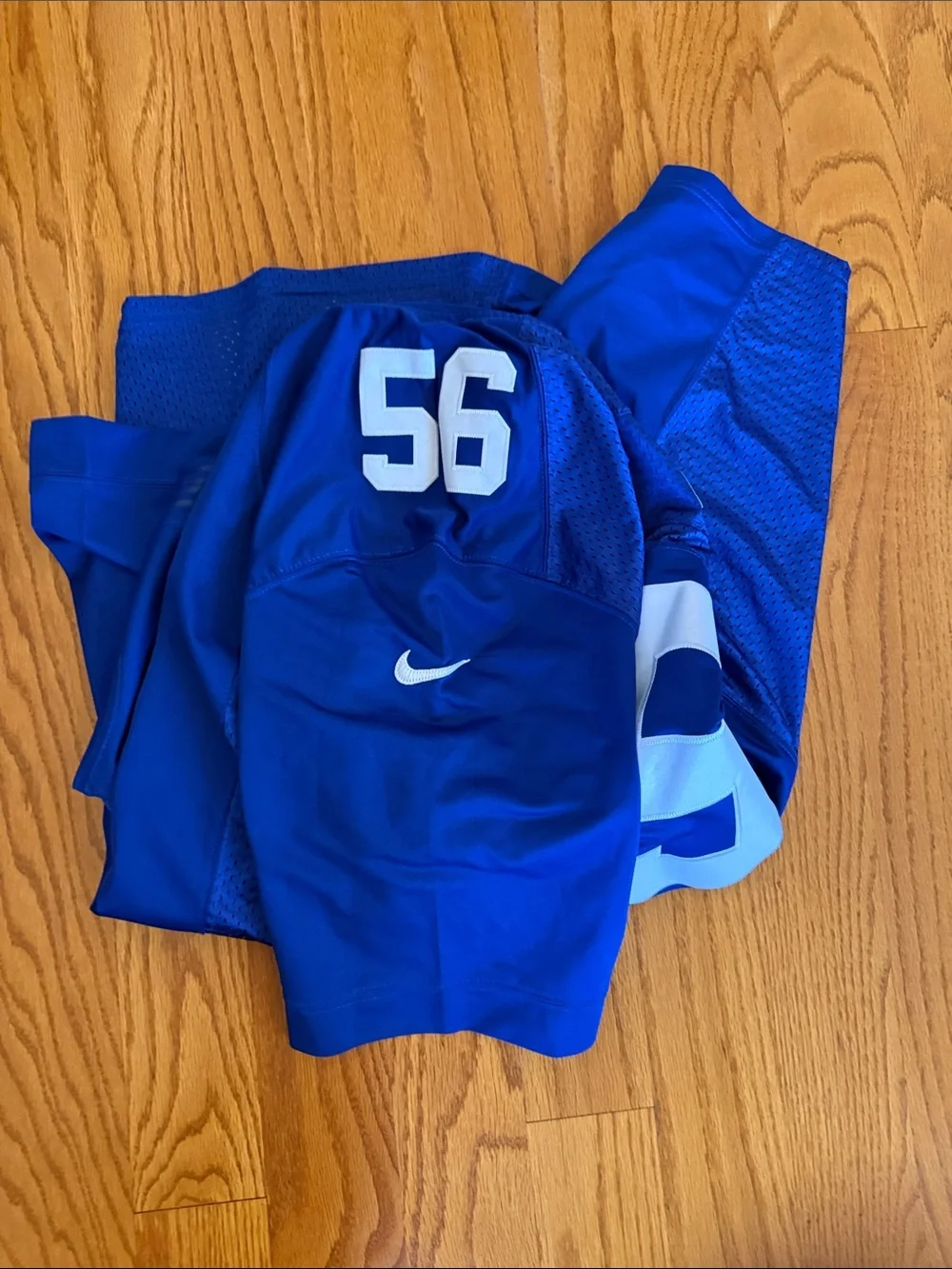 Nike‎ Blue New York Giants #56 Taylor Football Jersey Size TTTG 3XL